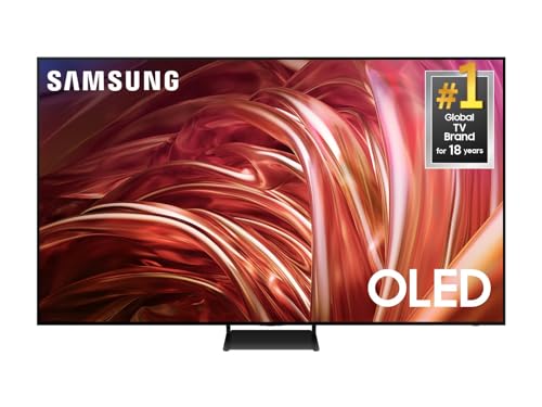 SAMSUNG 55-Inch Class OLED 4K S85D Series HDR Smart TV w/Dolby Atmos, Object Tracking Sound Lite, Contour Design, Motion Xcelerator, Real Depth Enhancer, Alexa Built-in (QN55S85D, 2024 Model)