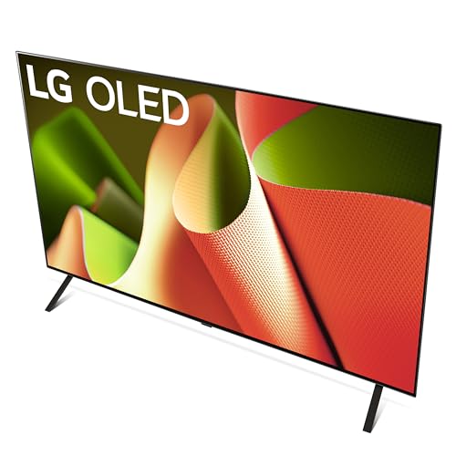 LG 65-Inch Class OLED B4 Series Smart TV 4K Processor Flat Screen with Magic Remote AI-Powered with Alexa Built-in (OLED65B4PUA, 2024)