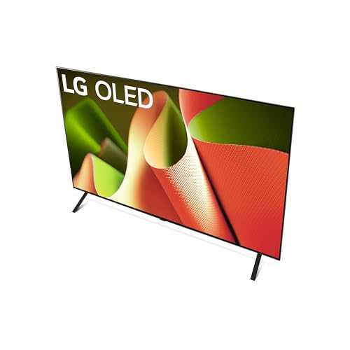 LG 55-Inch Class OLED B4 Series Smart TV 4K Processor Flat Screen with Magic Remote AI-Powered with Alexa Built-in (OLED55B4PUA, 2024)