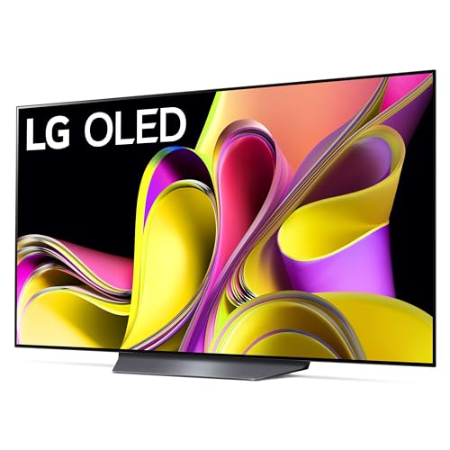 LG B3 Series 55-Inch Class OLED Smart TV OLED55B3PUA, 2023 - AI-Powered 4K TV, Alexa Built-in, Black