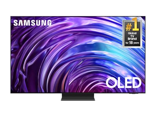 SAMSUNG 55-Inch Class OLED 4K S95D Series HDR Pro Smart TV w/Dolby Atmos, Object Tracking Sound+, Motion Xcelerator, Real Depth Enhancer, AI Upscaling, Alexa Built-in (QN55S95D, 2024 Model)