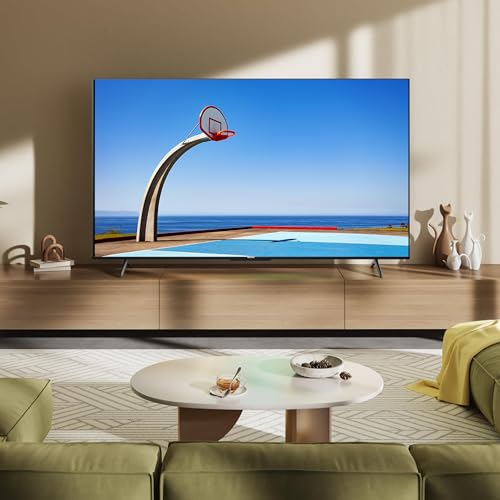 Hisense U6 Series 75U6N 75 Inches ULED 4K Smart TV | Mini-LED | QLED | 600 Nits | Motion Rate 240 | Dolby Vision HDR 10+ | Dolby Atmos | Full Array Local Dimming | Voice Control | Google TV