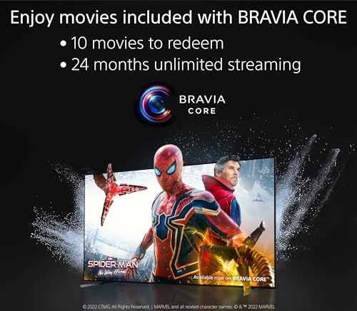 Sony 48 Inch 4K Ultra HD TV A90K Series: BRAVIA XR OLED Smart Google TV with Dolby Vision HDR and Exclusive Features for The Playstation- 5 XR48A90K- Latest Model,Black