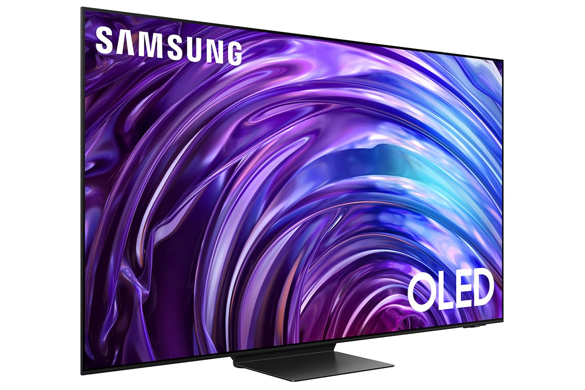 SAMSUNG 77-Inch Class OLED 4K S95D Series HDR Pro Smart TV w/Dolby Atmos, Object Tracking Sound+, Motion Xcelerator, Real Depth Enhancer, 4K AI Upscaling, Alexa Built-in (QN77S95D, 2024 Model)