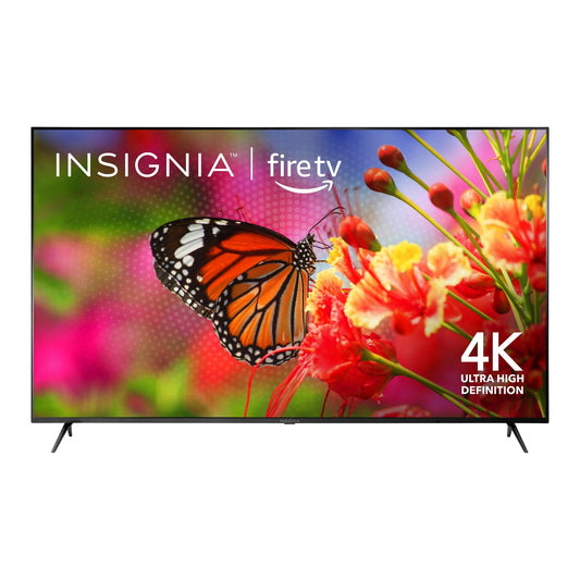 INSIGNIA 75-inch Class F50 Series LED 4K UHD Smart Fire TV with Alexa Voice Remote (NS-75F501NA25)