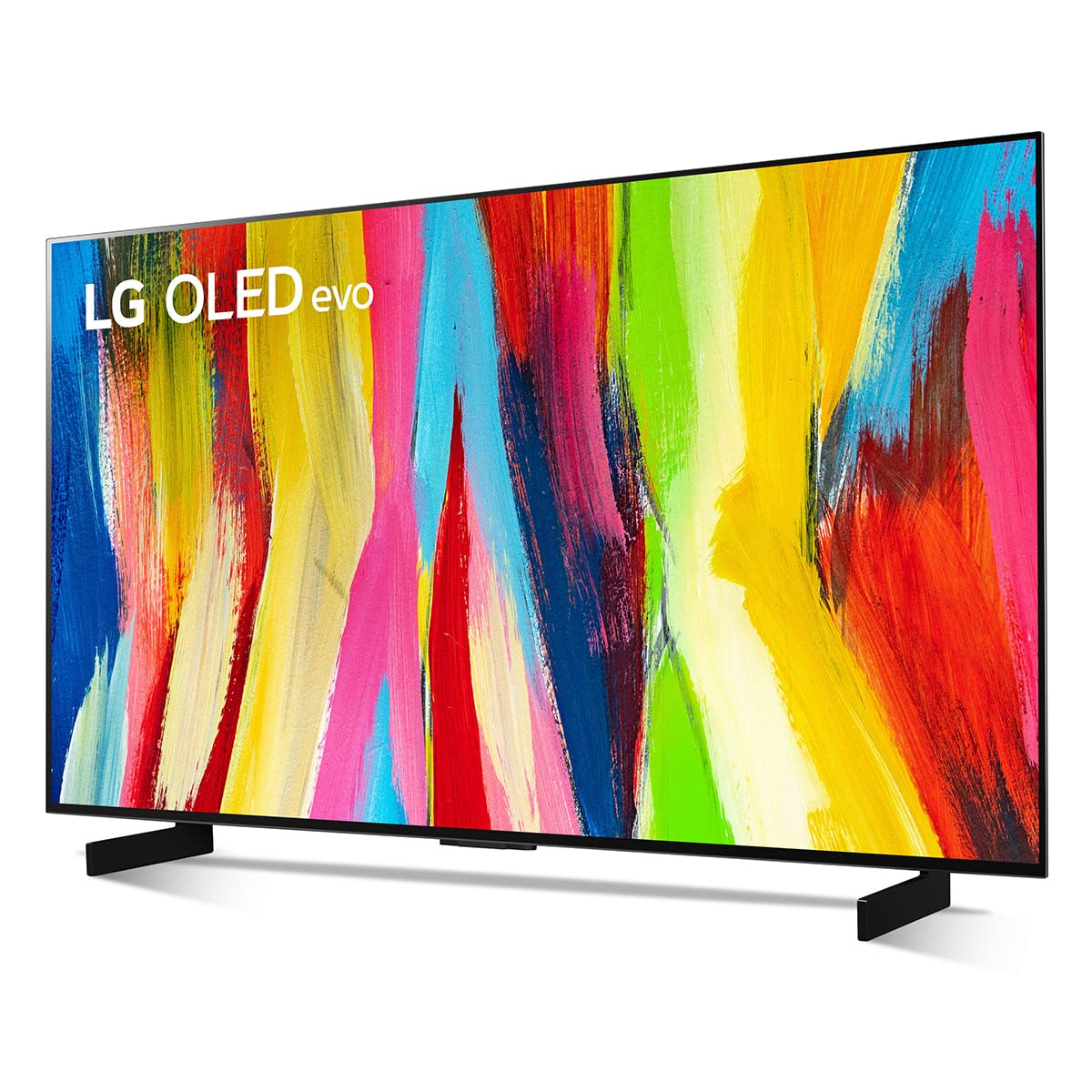 LG C2 Series 42-Inch Class OLED evo Smart TV OLED42C2PUA, 2022 - AI-Powered 4K TV, Alexa Built-in