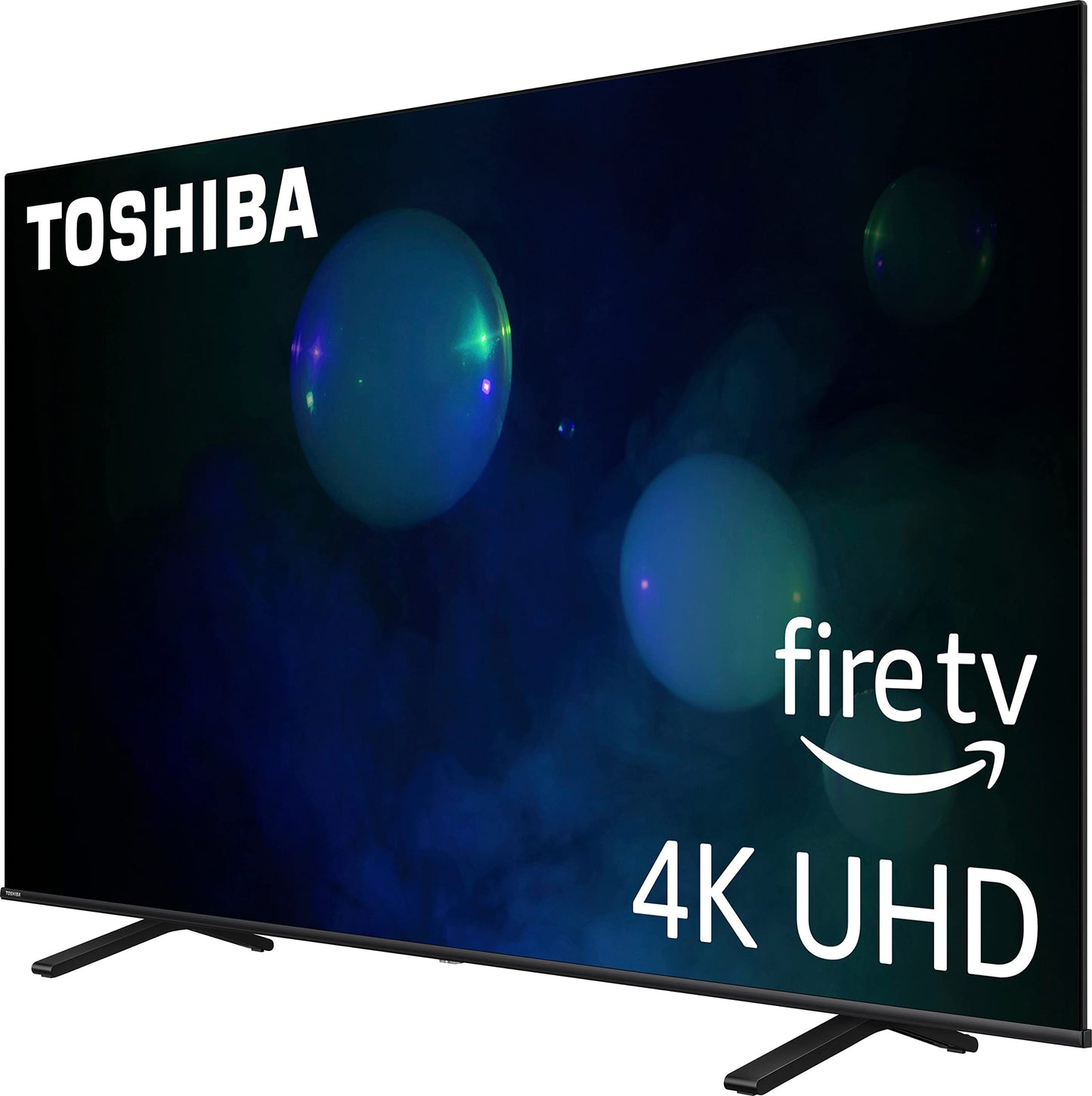 TOSHIBA 43-inch Class C350 Series LED 4K UHD Smart Fire TV with Alexa Voice Remote (43C350LU, 2023 Model)