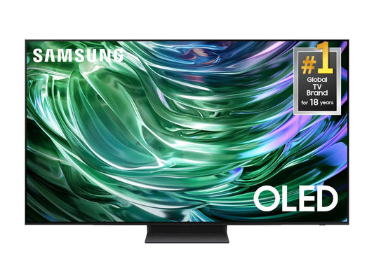 SAMSUNG 83-Inch Class OLED 4K S90D Series HDR+ Smart TV w/Dolby Atmos, Object Tracking Sound Lite, Motion Xcelerator, Real Depth Enhancer, 4K AI Upscaling, Alexa Built-in (QN83S90D, 2024 Model)