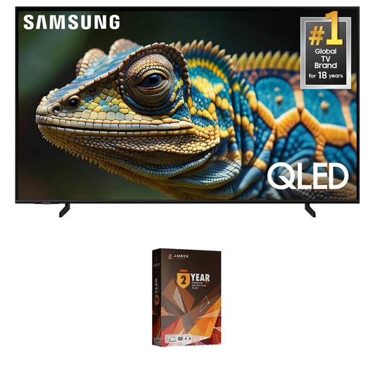 Samsung QN50Q60DAFXZA 50 Inch Q60D QLED 4K Smart TV with Quantum HDR and 2 Year Amber Protection Plan (2024)