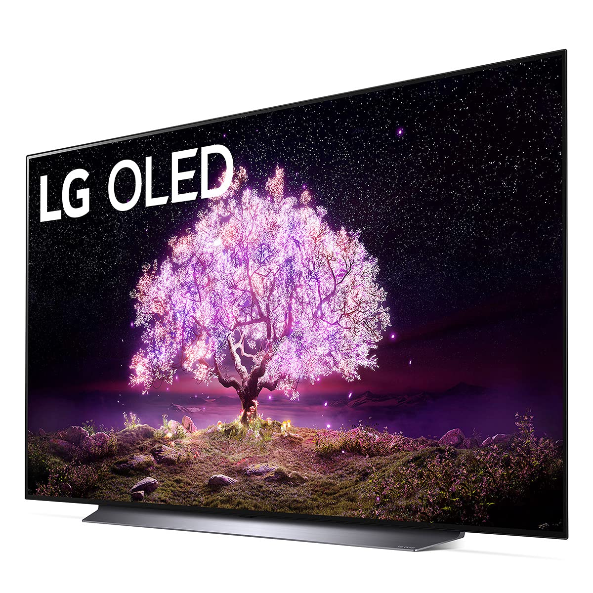 LG OLED C1 Series 55” Alexa Built-in 4k Smart TV (3840 x 2160), 120Hz Refresh Rate, AI-Powered 4K, Dolby Cinema, WiSA Ready, Gaming Mode (OLED55C1PUB, 2021)