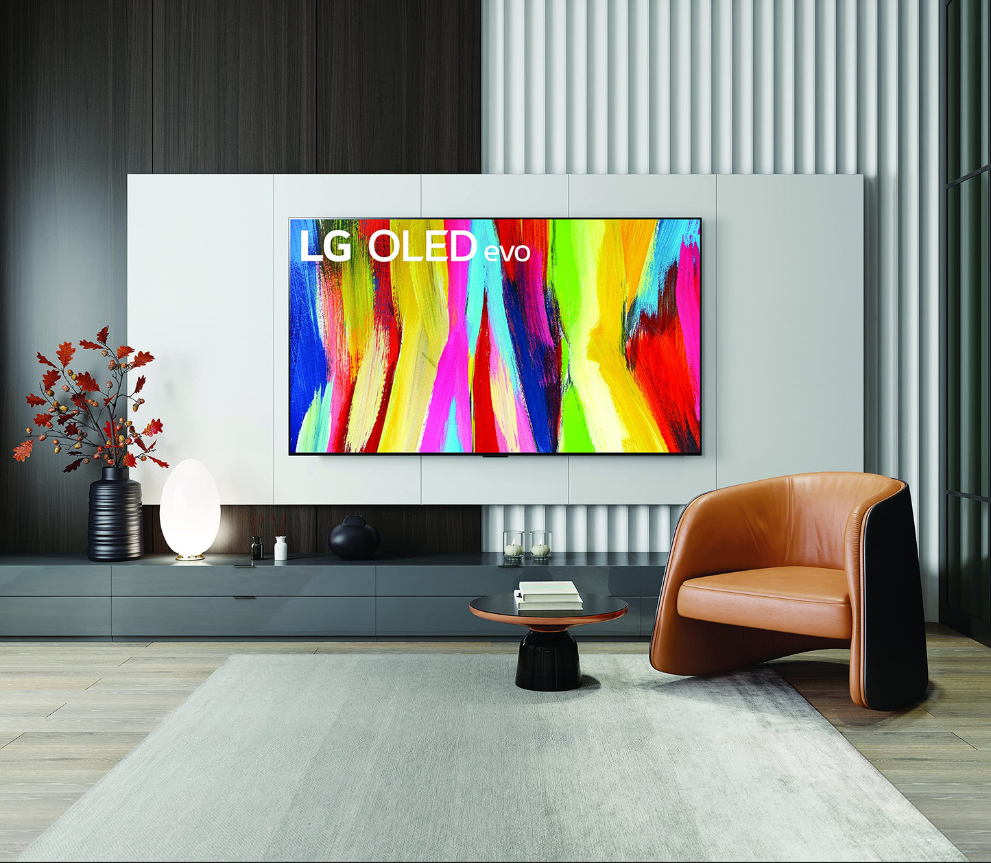 LG C2 Series 48-Inch Class OLED evo Smart TV OLED48C2PUA, 2022 - AI-Powered 4K TV, Alexa Built-in, Dark Silver